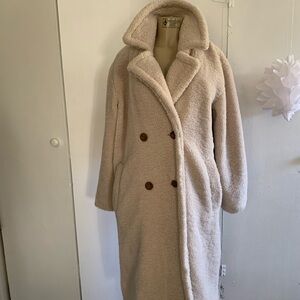 BearPaw Women's Cream Teddy Jacket